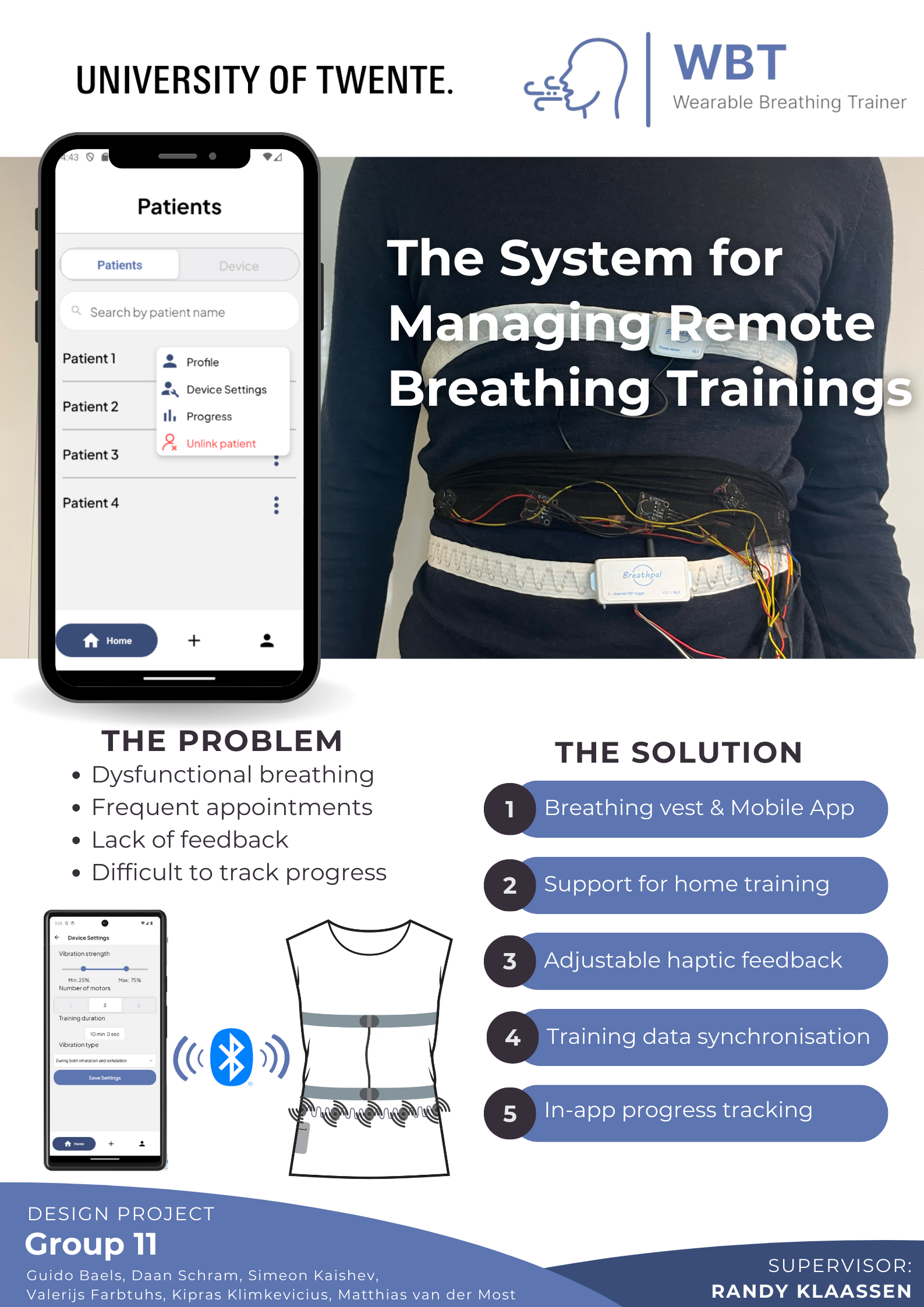 Poster, Wearable Breathing Trainer